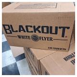 Blackout white flyer targets (135) new in box