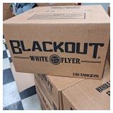 Blackout white flyer targets (135) new in box