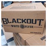 Blackout white flyer targets (135) new in box