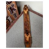 Ruger leather gun strap