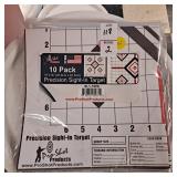2 packs of pro-shot precision sight in targets