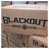 Blackout white flyer targets (135) new in box