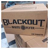 Blackout white flyer targets (135) new in box
