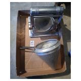 Vintage strainer and toaster no cord