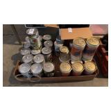 Tray of Billy Beer and Other Assorted Full Beer