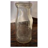 Everett Milk And Ice Cream Half Pint Milk Bottle