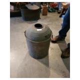 Copper container 13in. Round 22in tall