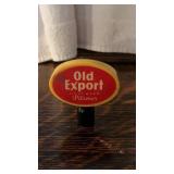 Old Export Light Beer Tap Handle