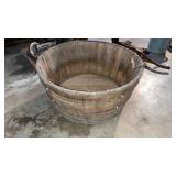 Vintage Wooden Wash Tub
