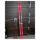 Vintage Trak Rallye Nowax cross-country skis with