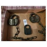 P.R.R.LOCKS NO KEYS & Fraim lock no key