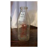 Johnstown Sanitary Dairy Quart Milk Bottle
