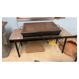 Custom Made Welding Shop Charcoal Grill