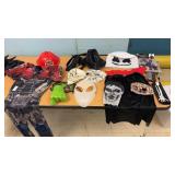 Halloween Outfits and Table