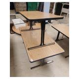 2 tables 24" x 48" and 30" x 60"