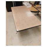 Table and plexiglass 36" x 72"