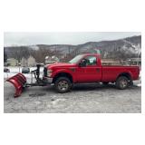 2009 Ford F-250 Super Duty Truck W Western Snow
