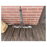primitive wooden farm tool/ rake