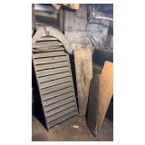 Antique Wooden Window and Assorted Wood