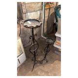 Two Sunflower Plant Stands