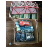 Unique Art MFG tin train set