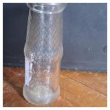 Vintage Miller dairy half pint glass bottle