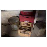 Sani Dairy Johnstown Crates and Pretzel Can