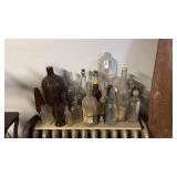 Lot of Vintage Bottles