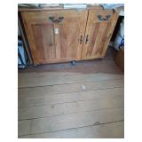 Sewing cabinet and contents inside cabinet only