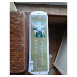 Metal John Deere thermometer