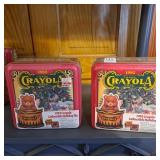 Crayola 1992 collectible holiday tin
