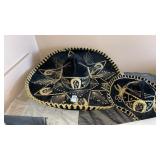 2 Vintage Sombreros