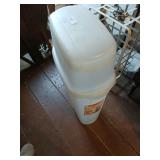 Wrapping paper storage container