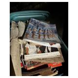 Tote of Vintage Program Books and Alignment