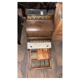 Antique Wooden Cash Register