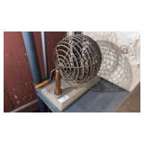 Antique Metal Bingo Ball Cage