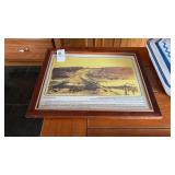 Quahoning Dam Framed Picture