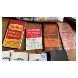 Vintage Fertilizer and Farm Seed Notebooks