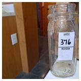 Menzie half pint glass bottle