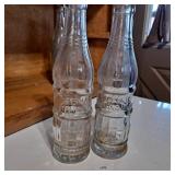 Two vintage cove bottling works 7oz bottles