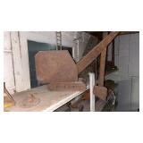 Antique Metal Dragline Toy