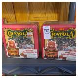 Crayola 1992 collectible holiday tin