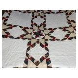 Vintage Handmade quilt -82 x 82 inches