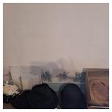 Vtg mens Adams,the Miller Allaire Co hats,