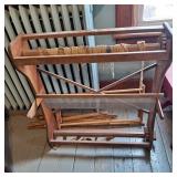 Antique weaving loom 29 1/2 wide
