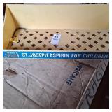 Vtg St. Joseph Aspirin for Children display box