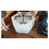 Hexagon mannequin table & stand