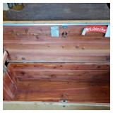 Vintage cedar chest