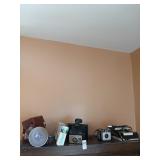 Vintage camera and cassette recorder lot