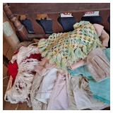 Vintage Santa suit, other assorted vintage